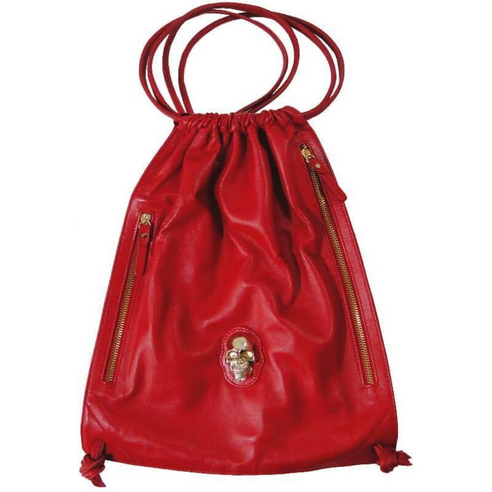 Prison Art Small Leather Backpack